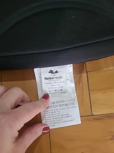 Colchonete massageadora