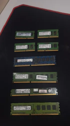 Memórias RAM DDR3 4GB - Desktop e Notebook