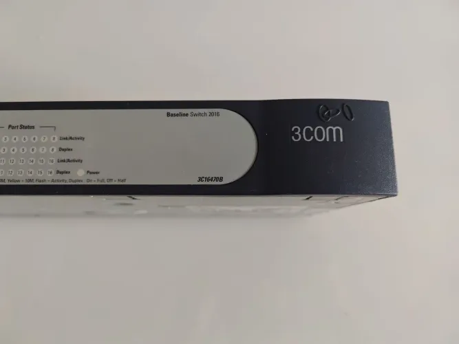Switch 3Com baseline 16portas