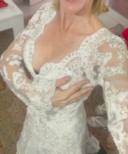 ? VESTIDO DE NOIVA SEREIA LUXO ? TODO BORDADO ?