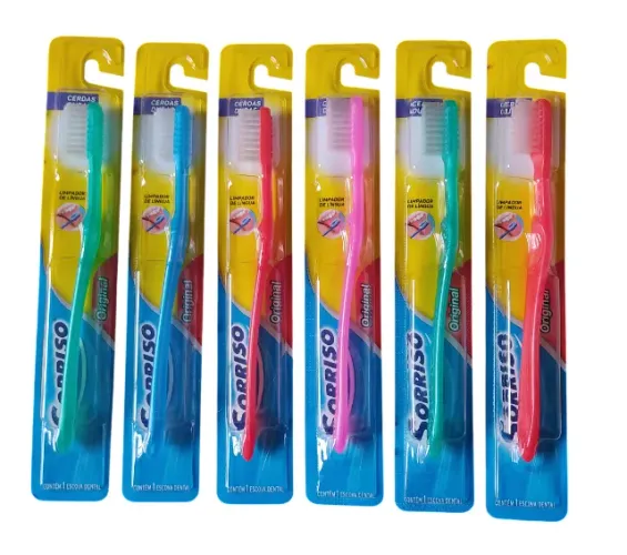 Escova de Dente Original Sorriso CERDAS DURAS Kit 6uni