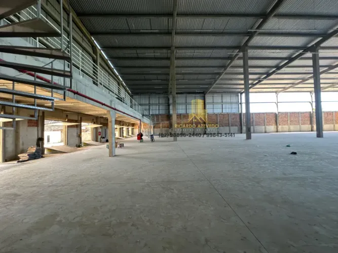 Alugo Galpões na parte alta de Maceió, segurança 24 horas, 1.279m²