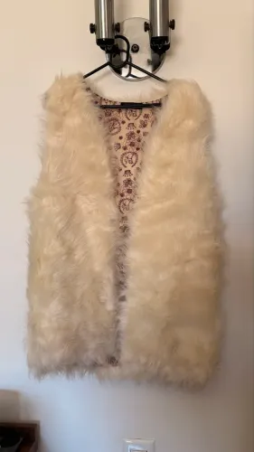 Colete inverno de pelúcia