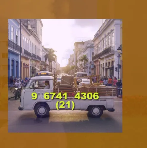 Frete rápido e seguro para sua mudança! Ligue já: 21?9?6741?4306