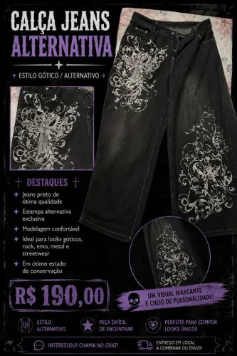 Calça Jeans Alternativa