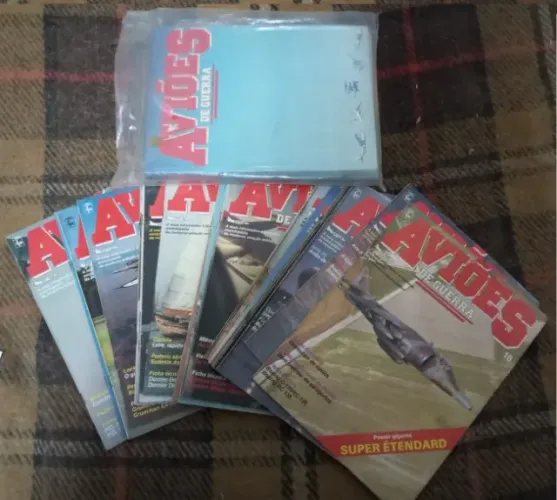 vendo coleçao avioes de guerra