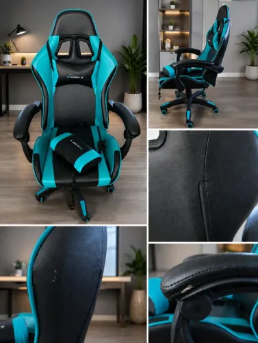 ? Cadeira Gamer Racer X Ergonômica - Conforto e Estilo para Trabalho e Jogos
