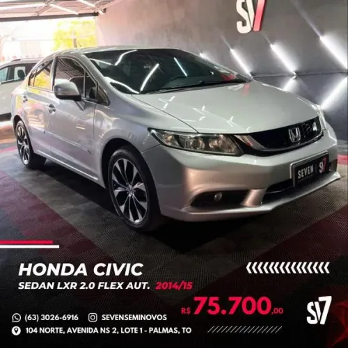 Honda Civic Sedan LXR 2.0 Flexone 16V Aut. 4P 2015