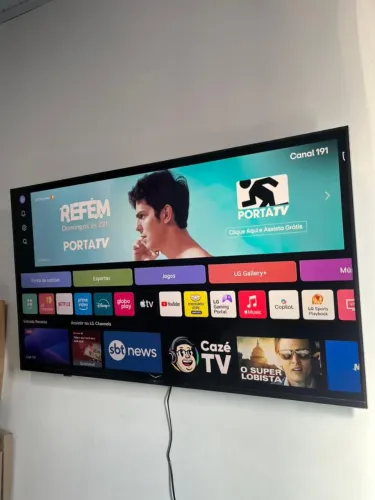 TV LG 4k AI 50 polegadas ZERO!!