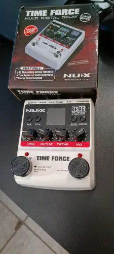 Pedal de Delay Time Force NUX