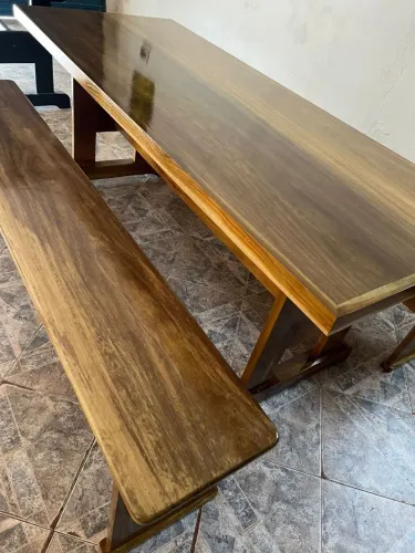 Mesa para area gourmet Premium com bancos inclusos