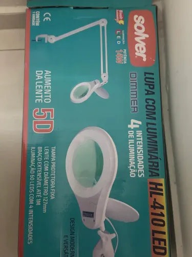 Luminária lupa estetica