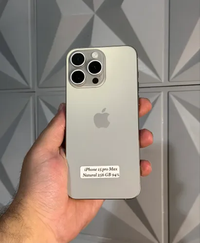 iPhone 15 pro Max natural 256gb 94% top