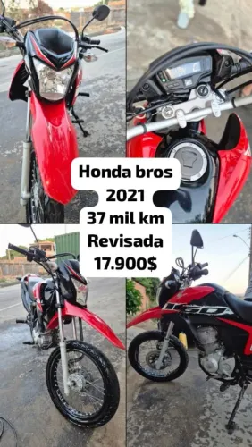 Honda bros 160 2021