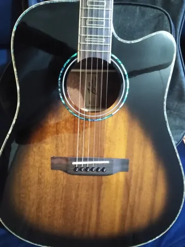 Violão Elétrico Zellmer Heritage 41- NOVO + ACESSORIOS