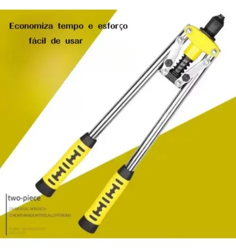 ALICATE REBITADOR MANUAL PROFISSIONAL TIPO ALAVANCA 