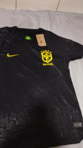 CAMISA SELEÇÃO BRASILEIRA PRETA
