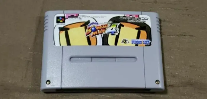 Bomberman 4 original super Nintendo famicom