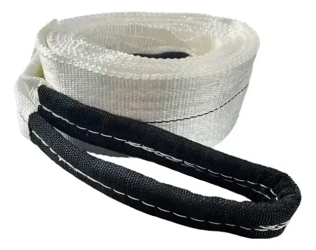 Cinta Elevação Canvas Brasil 3m 4ton Poliéster 100mm Branca
