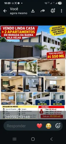 Vende_se casa com dois apartamentos Individual