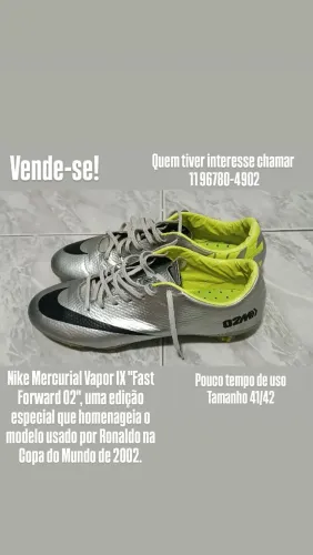 Chuteira Nike campo Edição limitada