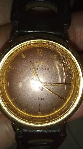 Relógio Technos De Luxe Vintage - coleção/restauro