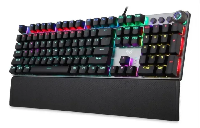Teclado mecânico 100%, Switch Blue