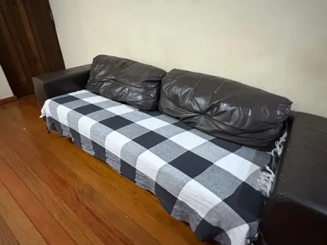Sofa de couro