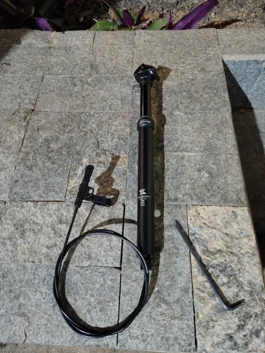 Canote retrátil SENTEC 30,9 retirado de bike nova 