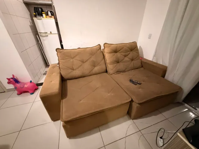 Vendo sofá 2.20mt marrom