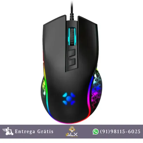 Mouse Gamer Fortrek Vickers New Edition Rgb 8000 Dpi *ENTREGA GRÁTIS*