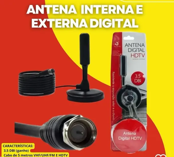 Antena digital interna