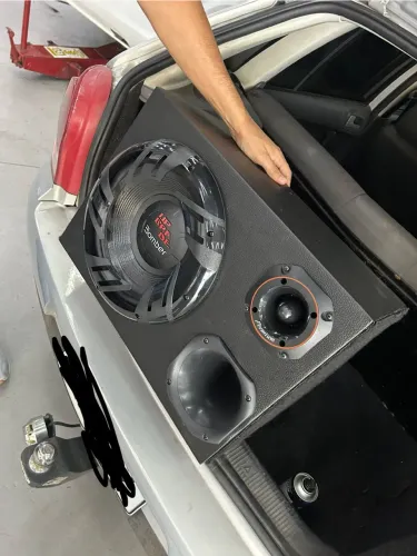 SOM AUTOMOTIVO COMPLETO - TARAMPS + BOMBER