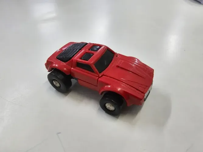 Transformers Estrela - Camaro Vermelho (Windcharger) - Item raro