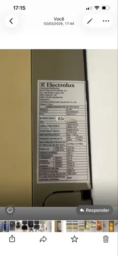 Ar-condicionado Split Electrolux 18.000 BTUs Quente/Frio - Para Peças