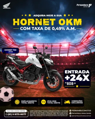 HONDA HORNET 750 0KM