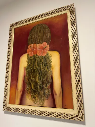 Quadro pintado a mão