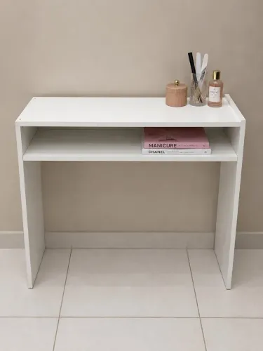 Mesa de manicure MDF salão de beleza