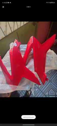 Vendo bananinha e suporte do farol da xre 190 ano 2022