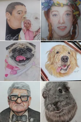 Quadro desenho reslista