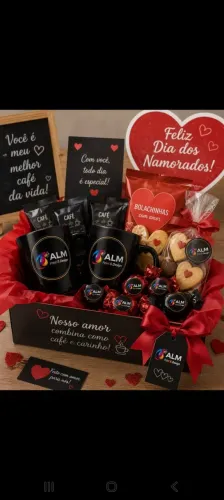 Kit sexta de café da manhã do dia dos namorados 