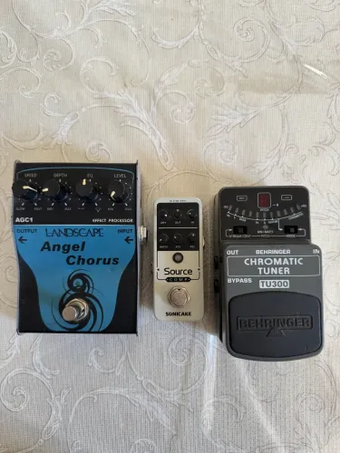 Pedais de Guitarra | Chorus, Compressor e Afinador