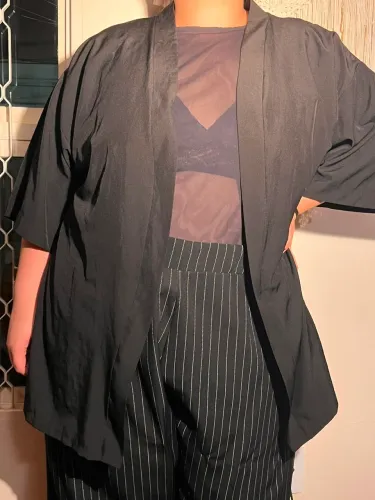 CHICA BOLACHA - KIMONO PRETO 4G / 5G