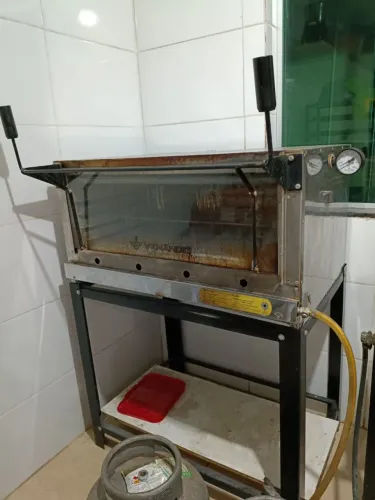 Forno industrial a gás