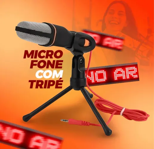 Microfone de mesa