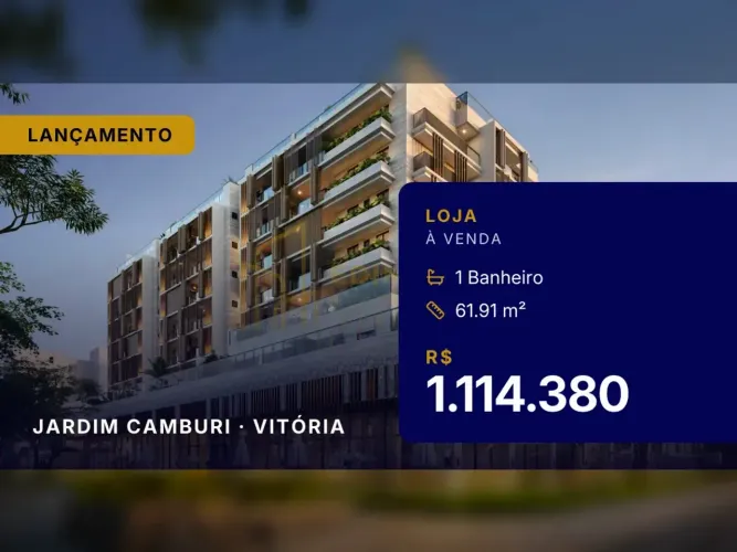 Seu Ponto Comercial em Jardim Camburi: Lojas no Serena by Mivita
