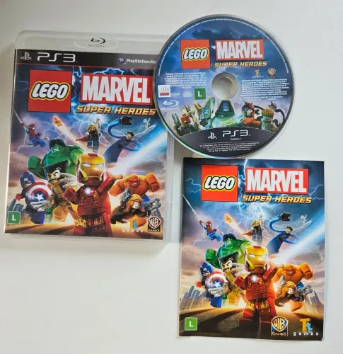 Lego Marvel Super Heroes Ps3 original fisico
