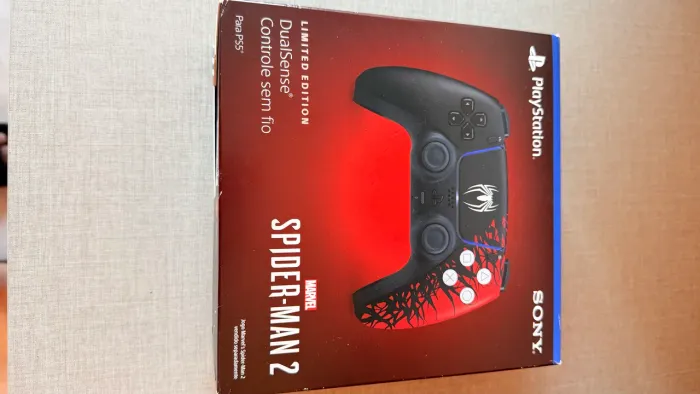 Controle PS5 Edição limitada Homem-Aranha