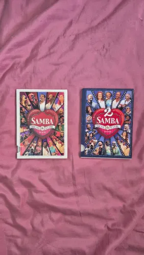 DVDs Samba Social Club Vol. 1 e 2