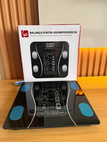 Balança Digital Bioimpedância Bluetooth até 180kg - Nova
